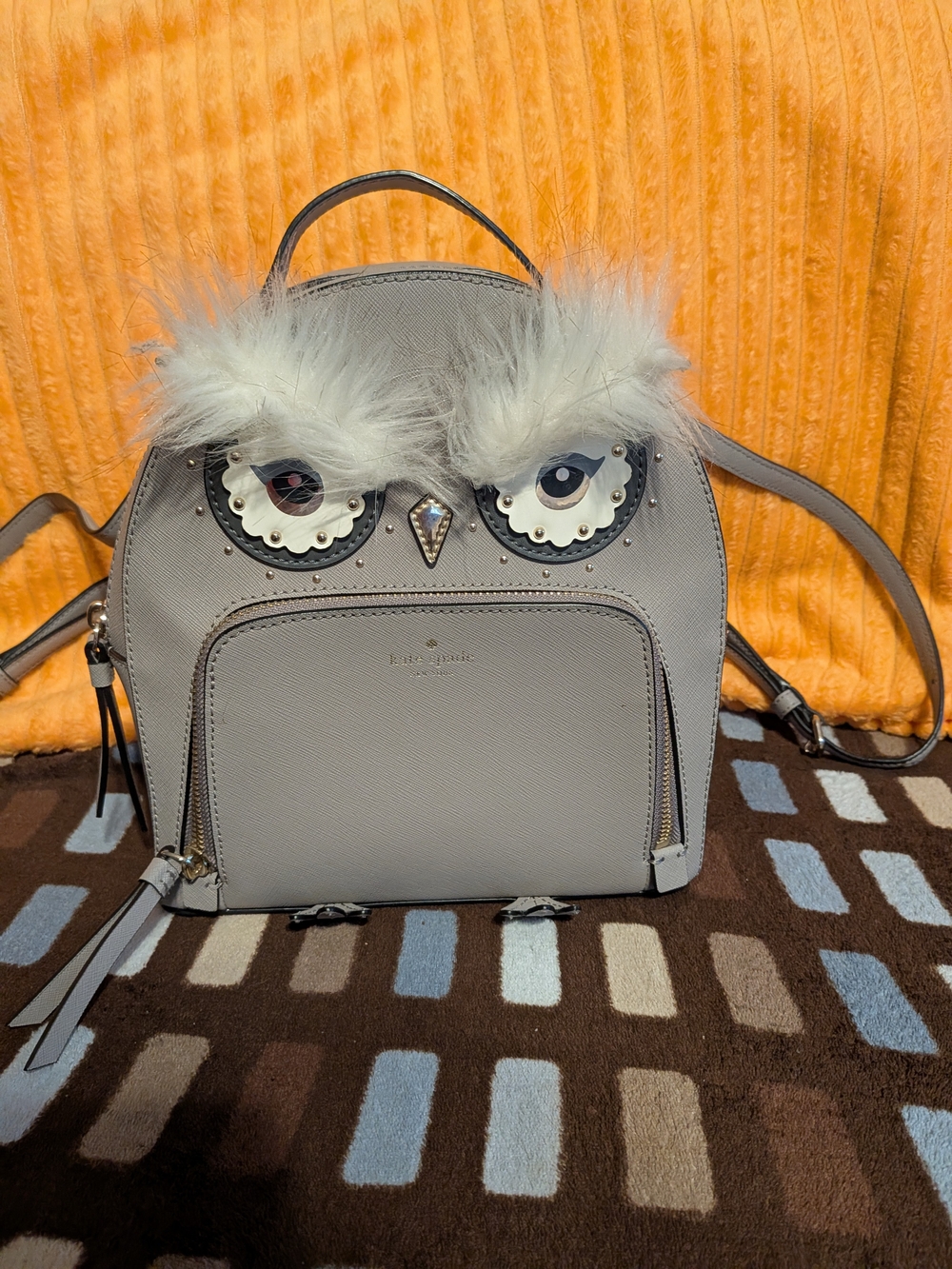 Kate Spade New York "Blaze A Trail" Owl Mini Backpack
